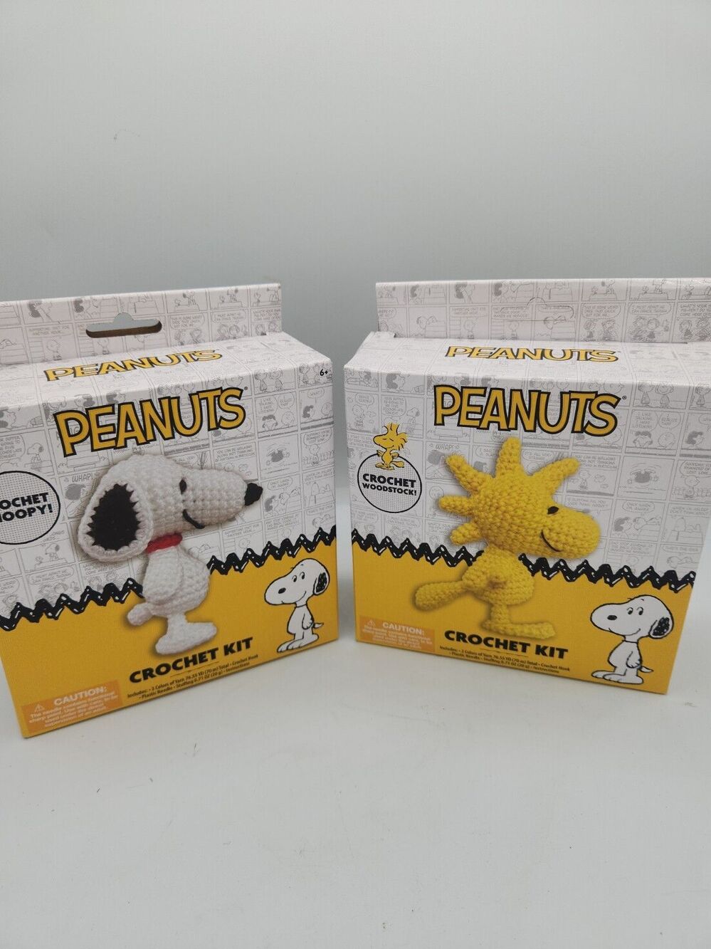 Peanuts Crochet Kit Snoopy & Woodstock Set (2 Kits)